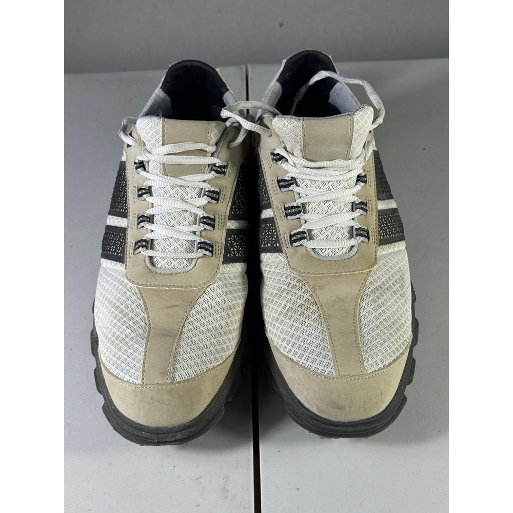 FootJoy SuperLites Mens 9 M Spikeless Golf Shoes Grey Black Cushion Trainer